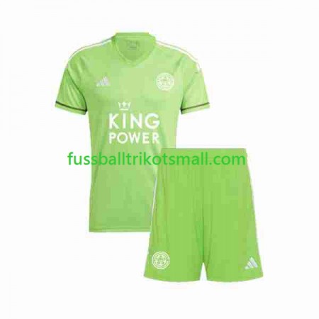 Fußballtrikots Leicester City Torwart Kinder 2023-2024 Kurzarm Auswärts-trikot kaufen